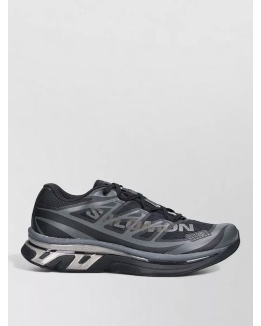 MM6 by Maison Margiela Gray Mesh Low-Top Sneakers