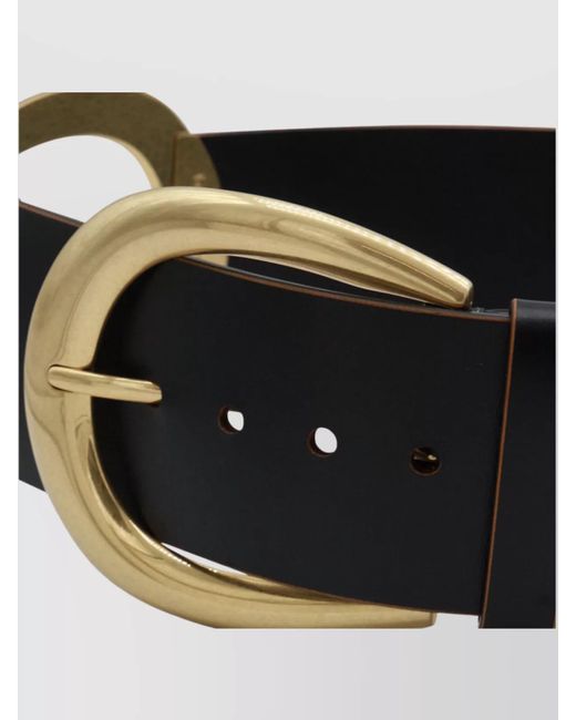 Chloé Black Leather Belt