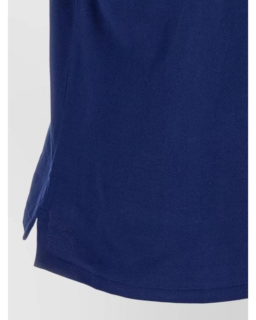Polo Ralph Lauren Blue Piqué Polo Shirt for men