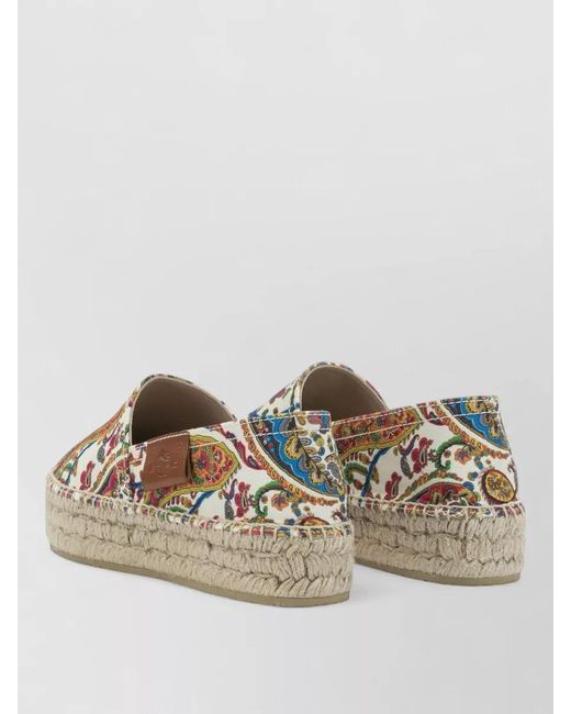 Etro Multicolor Cotton Espadrilles
