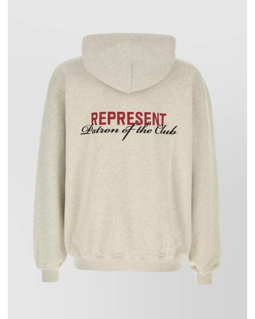 Represent Natural Cotton Hoodie for men