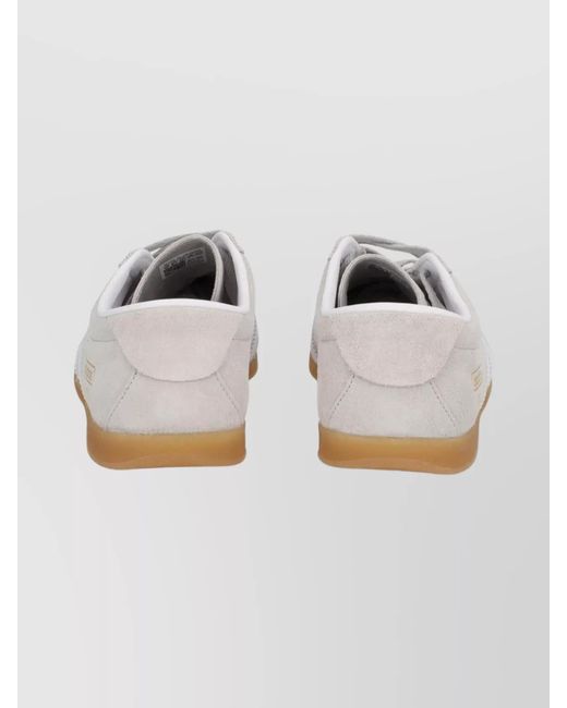 Adidas Originals White Synthetic Low-Top Sneakers