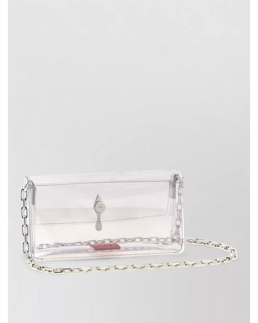 Christian Louboutin Natural Bettina Mini Pvc Mini Bag