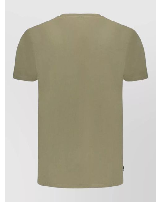 Timberland Green Cotton Short-Sleeve T-Shirt for men
