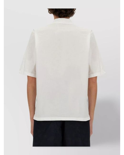 Aspesi White Oversized Cotton Shirt for men