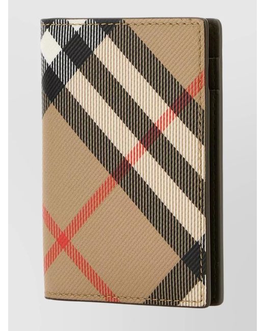 Burberry Multicolor Printed Card Holder for men