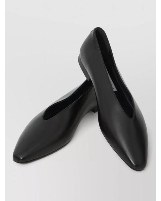 Jimmy Choo Black Margot Flat Loafers Soft Biker Leather