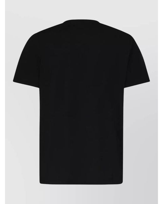 K-Way Black Seril City Journey Crew Neck Tshirt for men