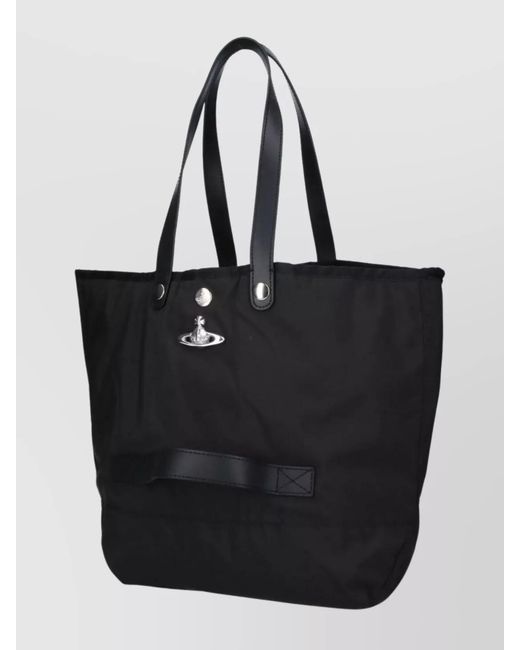 Vivienne Westwood Black Utility Tote Bag