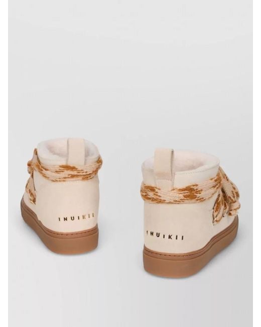 Inuikii Natural Suede Ankle Boots