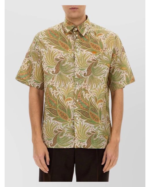 Etro Natural Cotton Overshirt for men