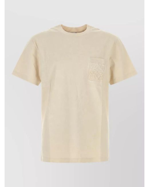 Loewe Natural Jersey T-Shirt for men