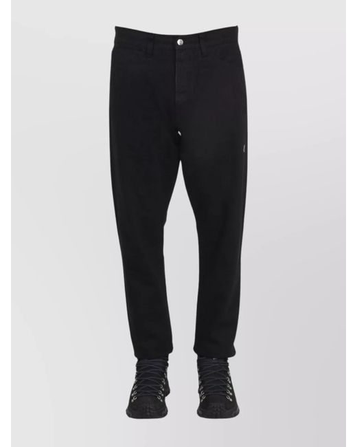 Moncler Genius Black Cotton Denim Jeans 7 Frgmt Hiroshi Fujiwara for men