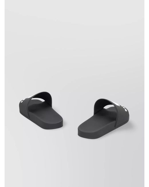Balenciaga Multicolor Rubber Slides for men