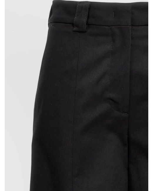 Thelatest Black Alma Pants Wide Leg Belt Loops