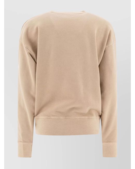 Pinko Natural Cotton Logo Print Sweatshirt