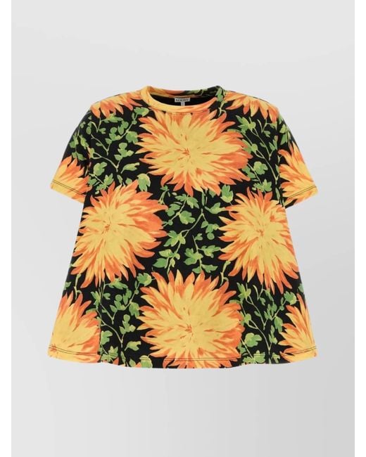 Loewe Multicolor Printed Cotton Blend T-Shirt