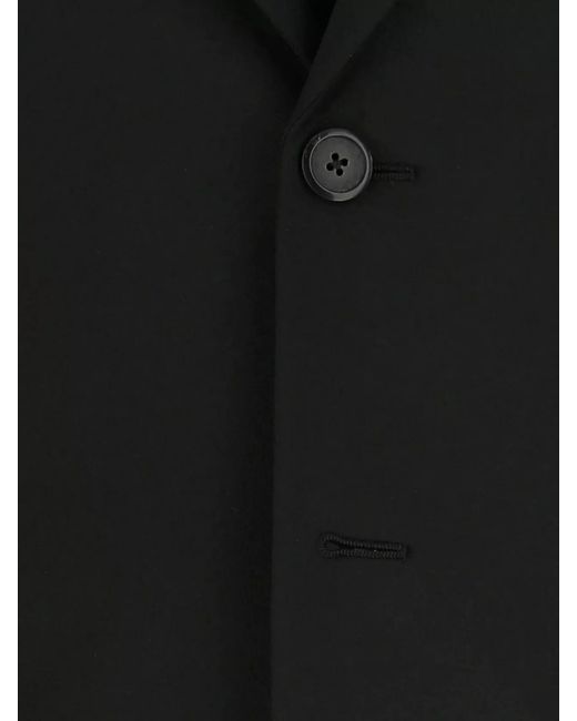 Prada Black Virgin Wool Mohair Single-Breasted Suit for men