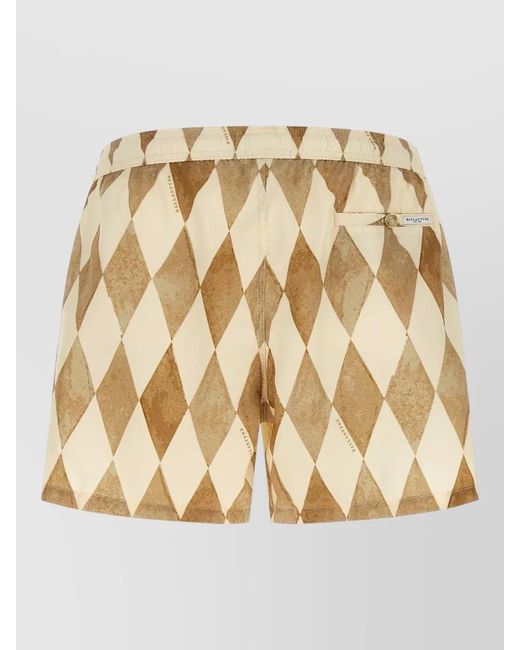 Ballantyne Natural Printed Swim Shorts for men