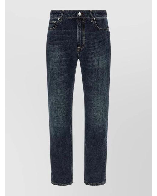Department 5 Blue Stones Denim Jeans Mid Rise Five Pocket for men