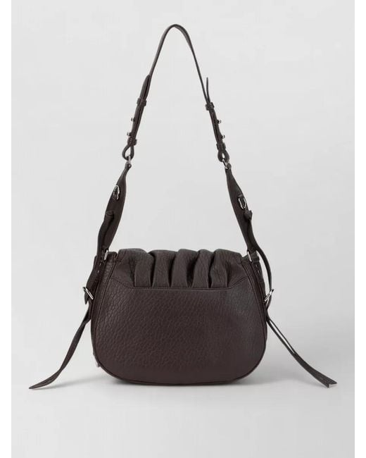 Isabel Marant Black Bolton Crossbody Shoulder Bag Refined Design
