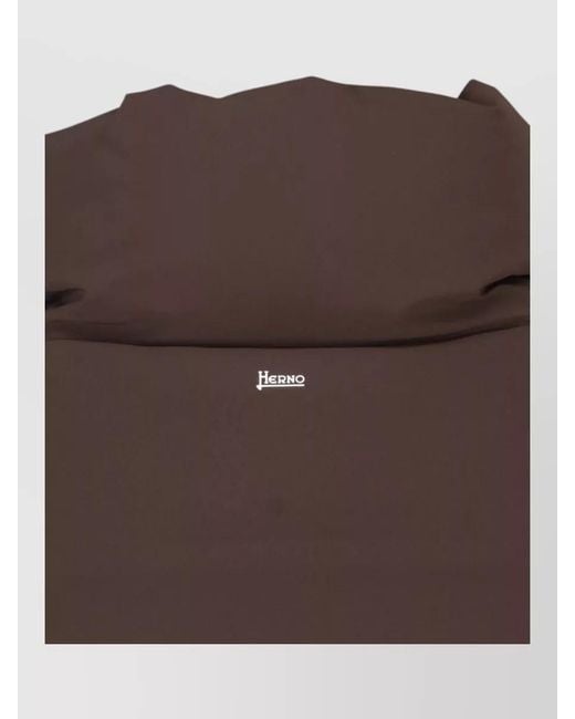 Herno Brown Parka Coat