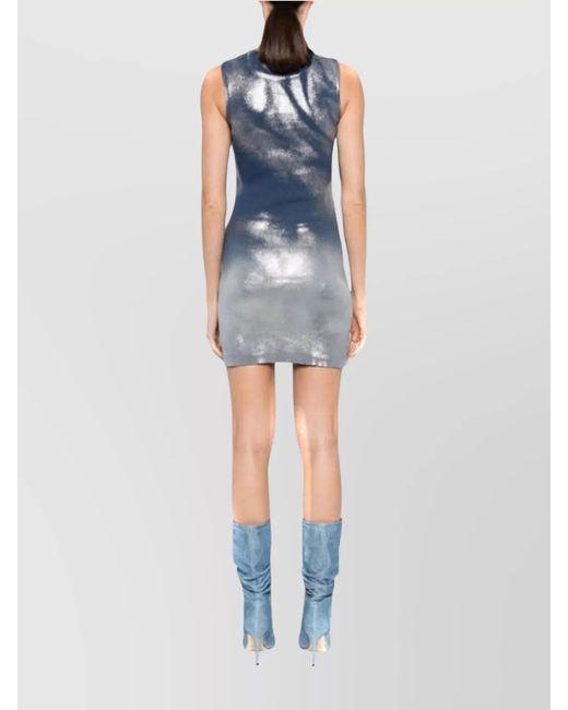 DIESEL Blue Mini Dress