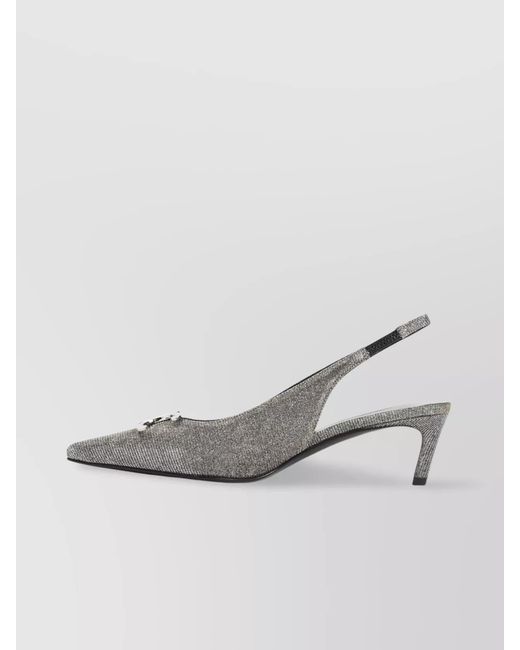 Céline Multicolor Triumph Slingback 50 Pumps