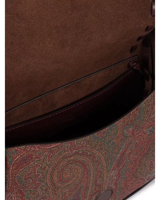 Etro White Drya Arnica 1984 Paisley Crossbody Bag
