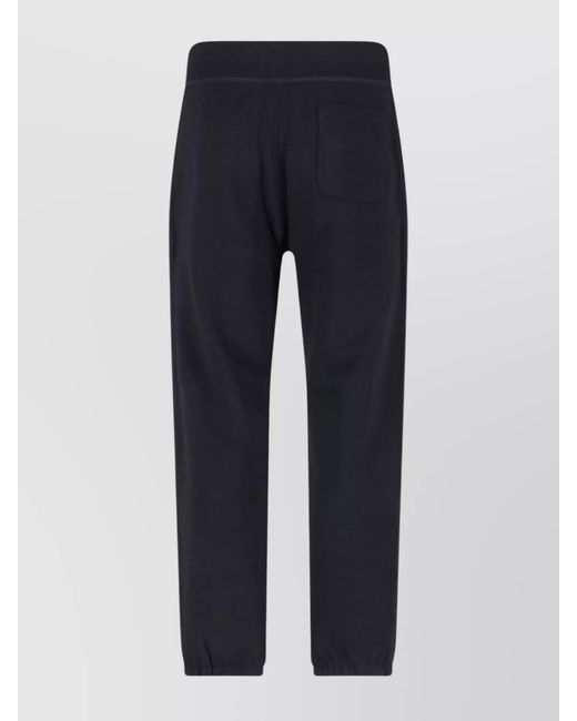 Polo Ralph Lauren Blue Cotton-Blend Fleece Tapered Track Pants for men