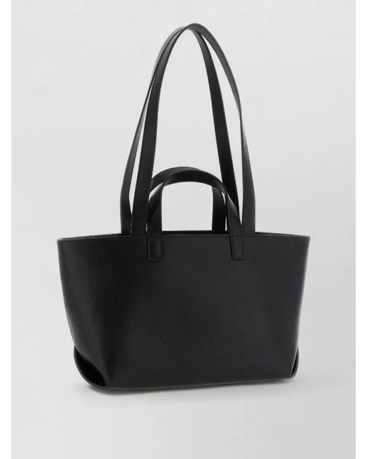 A.P.C. Black Small Le Drummer Shoulder Shopping Bag
