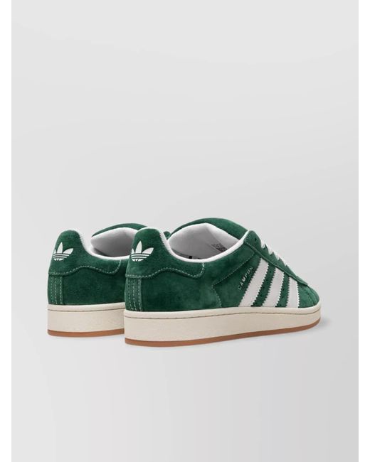 Adidas Green 00S Low-Top Suede Sneakers