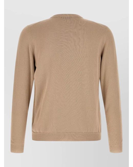 Zanone Natural Cotton Jumper for men