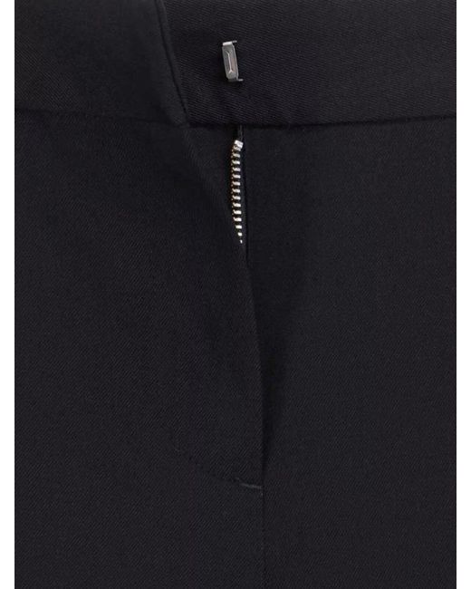 Our Legacy Blue Virgin Wool Straight-Leg Tailored Trousers