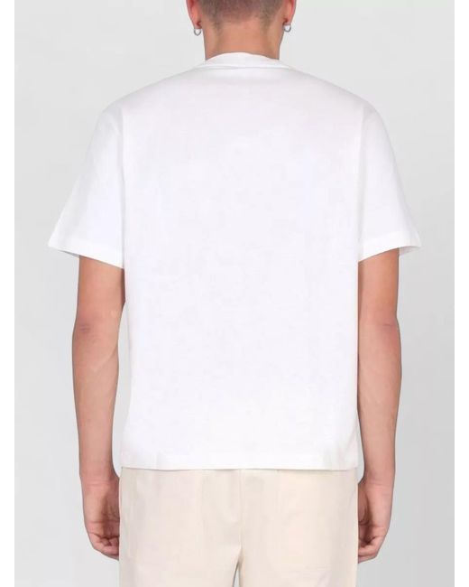 Sunnei White See You Graphic Print Short Sleeve T Shirt for men