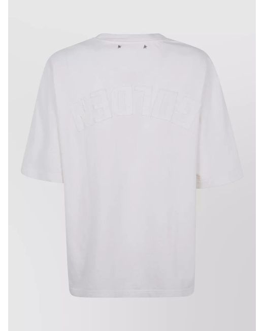 Golden Goose Deluxe Brand White Relaxed-Fit Cotton Jersey T-Shirt