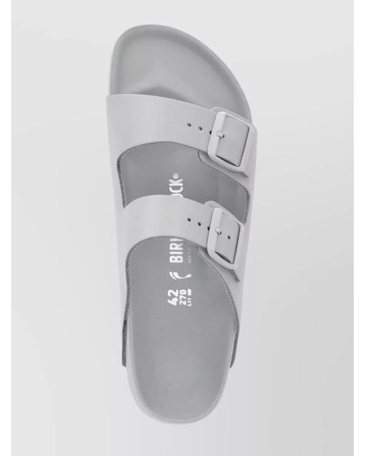 Birkenstock Metallic Leather Arizona Sandals