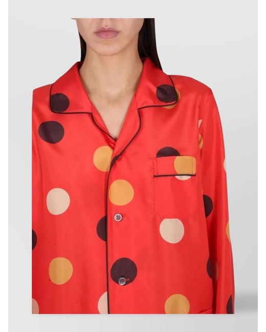 Aspesi Red Poison Shirt