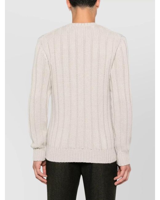 Drumohr Pink Cable-Knit Jumper for men