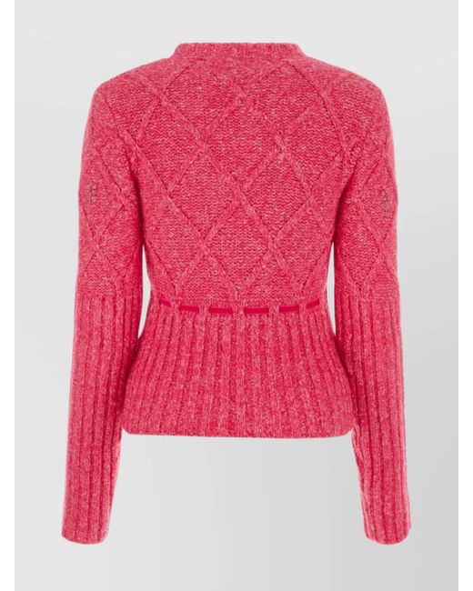 Cormio Red Regular-Fit Jumper