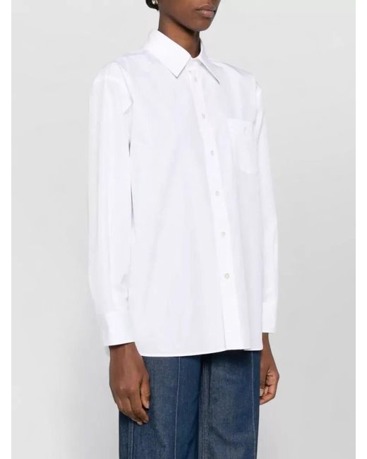 Etro White Cotton Shirt