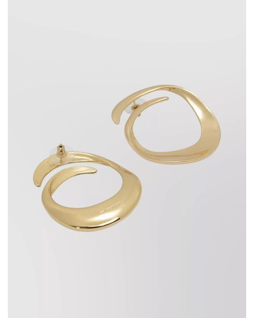 Self-Portrait Metallic Spiral Earrings