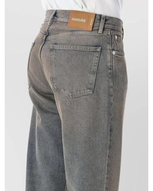 Haikure Gray Denim Jeans Achille for men