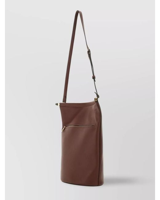 Tod's Brown Bucket Small Leather Bucket Bag
