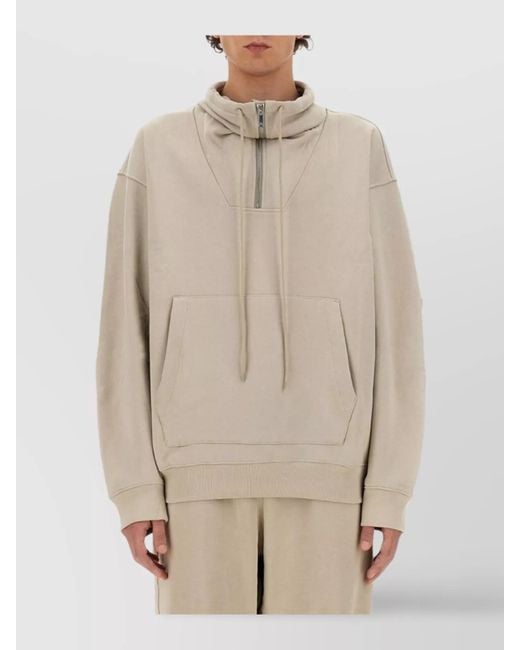 Helmut Lang Natural Organic Cotton Hoodie for men