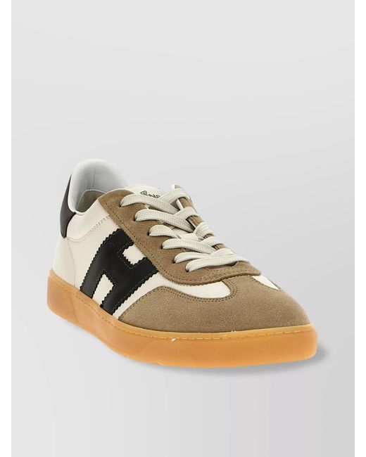 Hogan Multicolor Leather Low-Top Sneakers for men