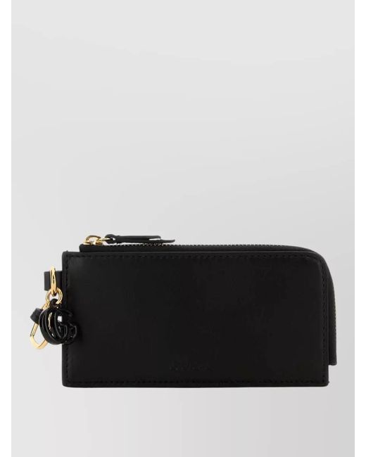 Gucci Black Leather Card Holder