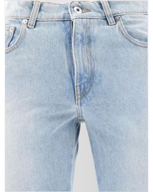 Off-White c/o Virgil Abloh Blue Denim Baggy Jeans