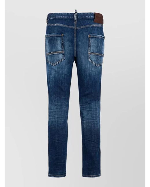 DSquared² Blue Denim Skinny Jeans for men