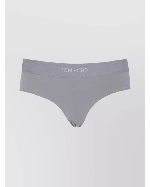 Tom Ford Gray Modal Boyshort Briefs